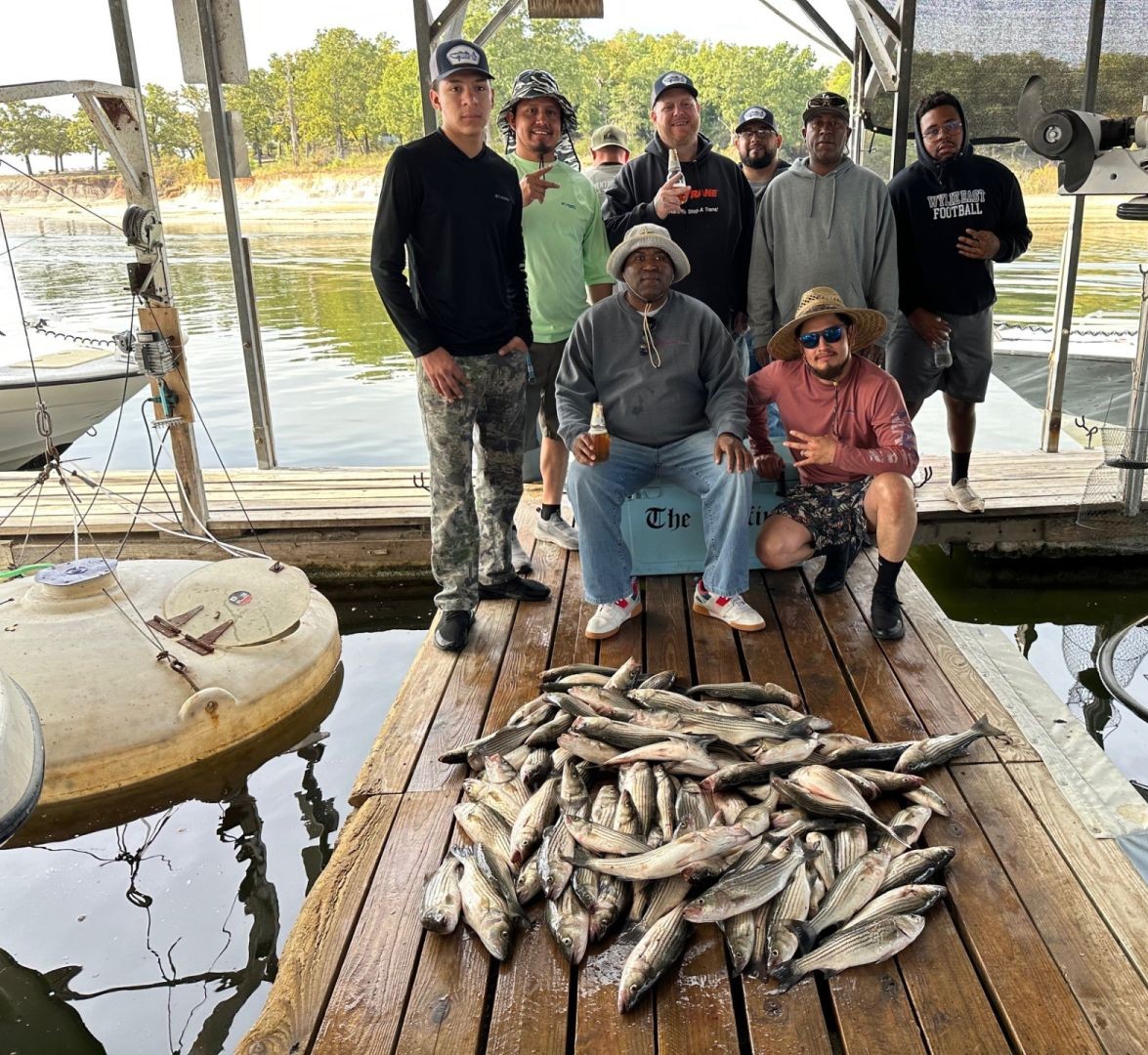 9 people fishing in TX