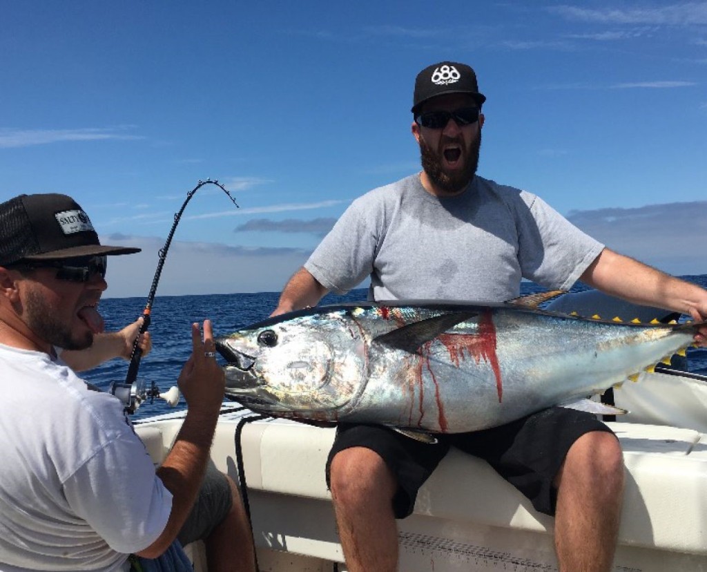 A lone fishing adventure in California