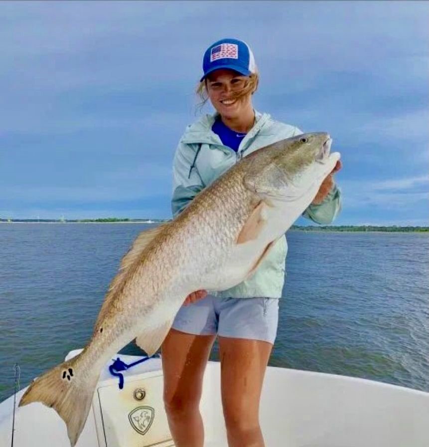 Angler with big catch in Jacksonville