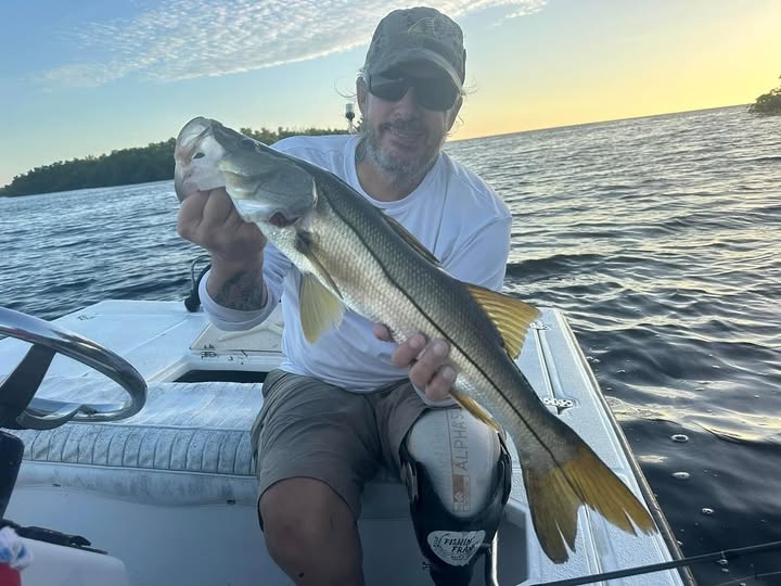 Snook caught by angler in Port Charlotte