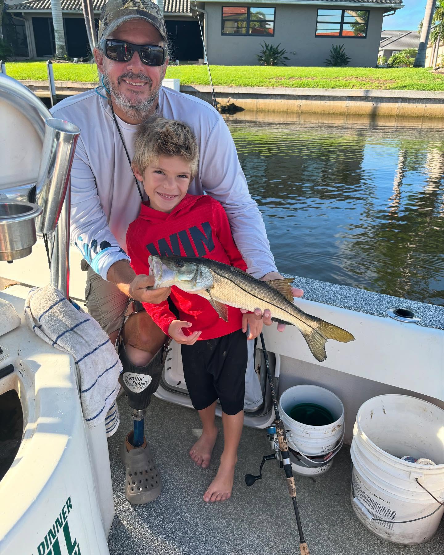 Snook fish caught on fishing in Port Charlotte