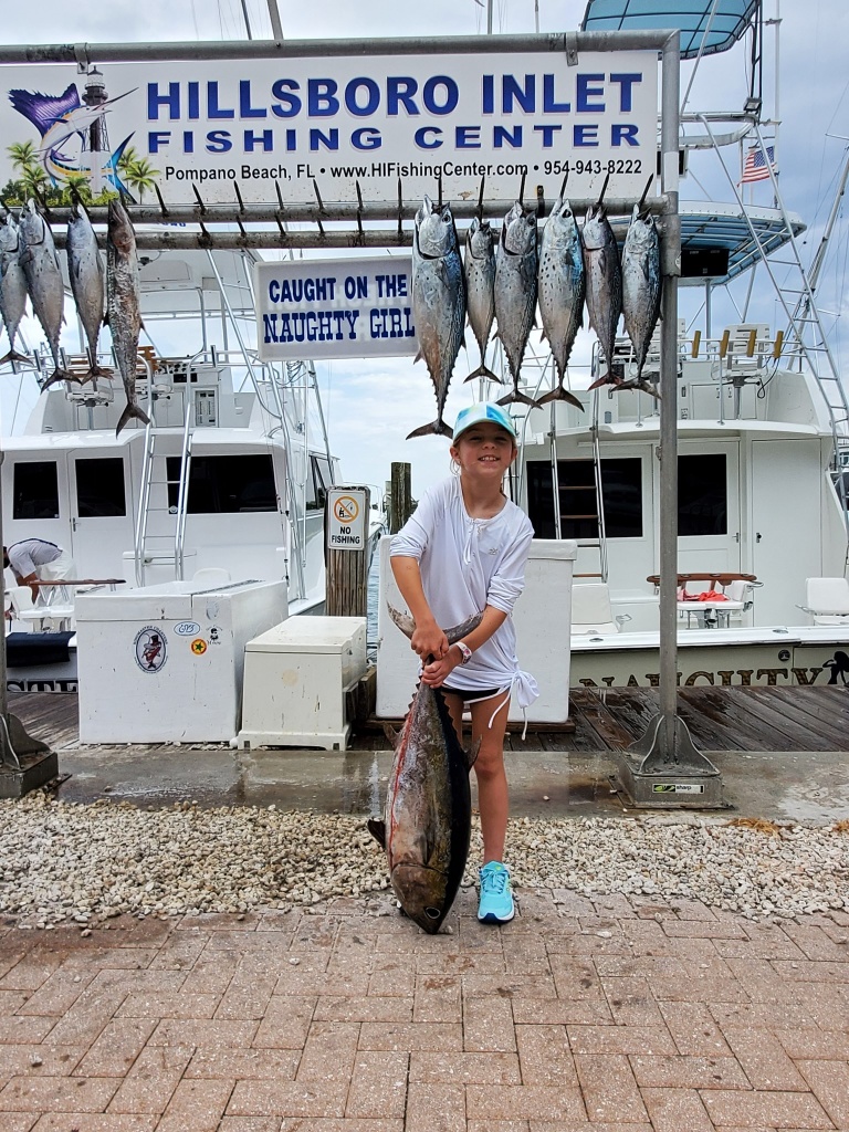 5 king mackerel and little tunny fish caught in FL