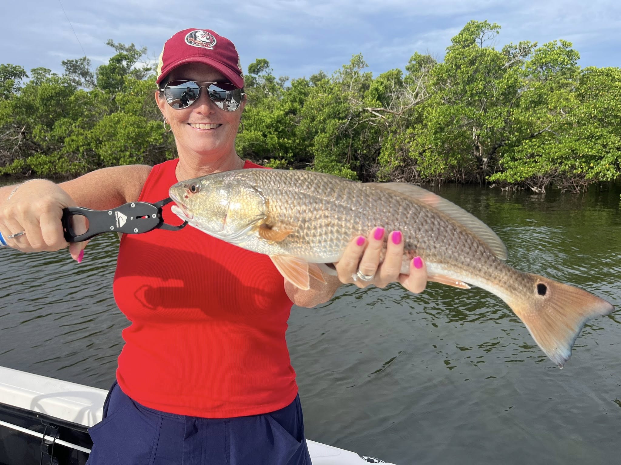 Redfish caught fishing in FL