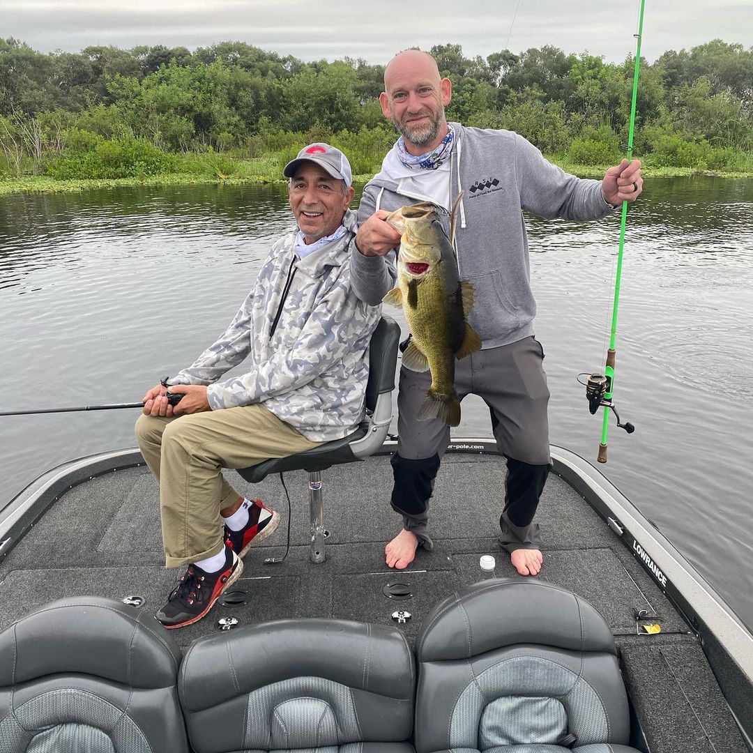 Largemouth bass caught in FL