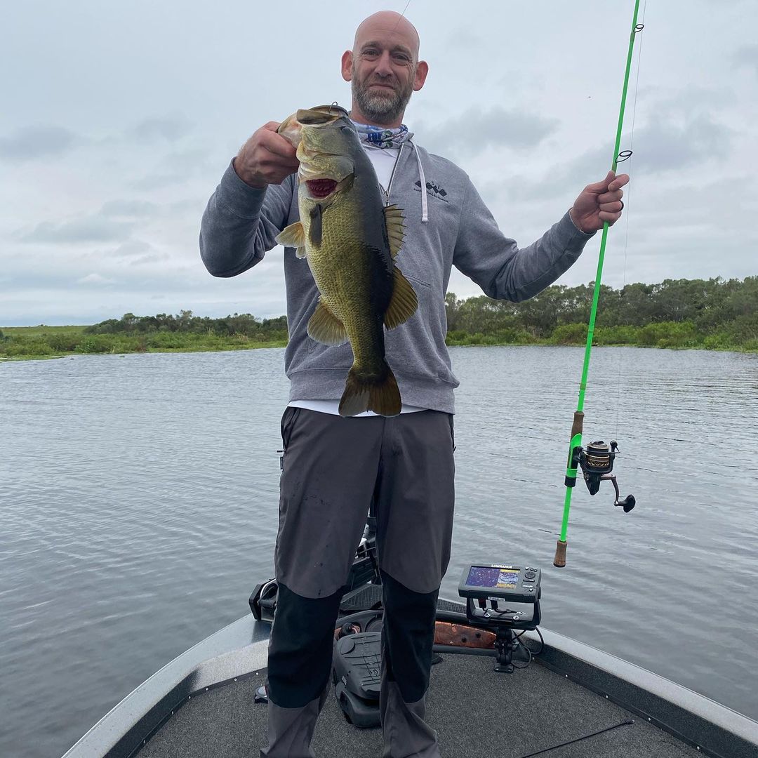 Largemouth Bass caught while fishing in St. Cloud