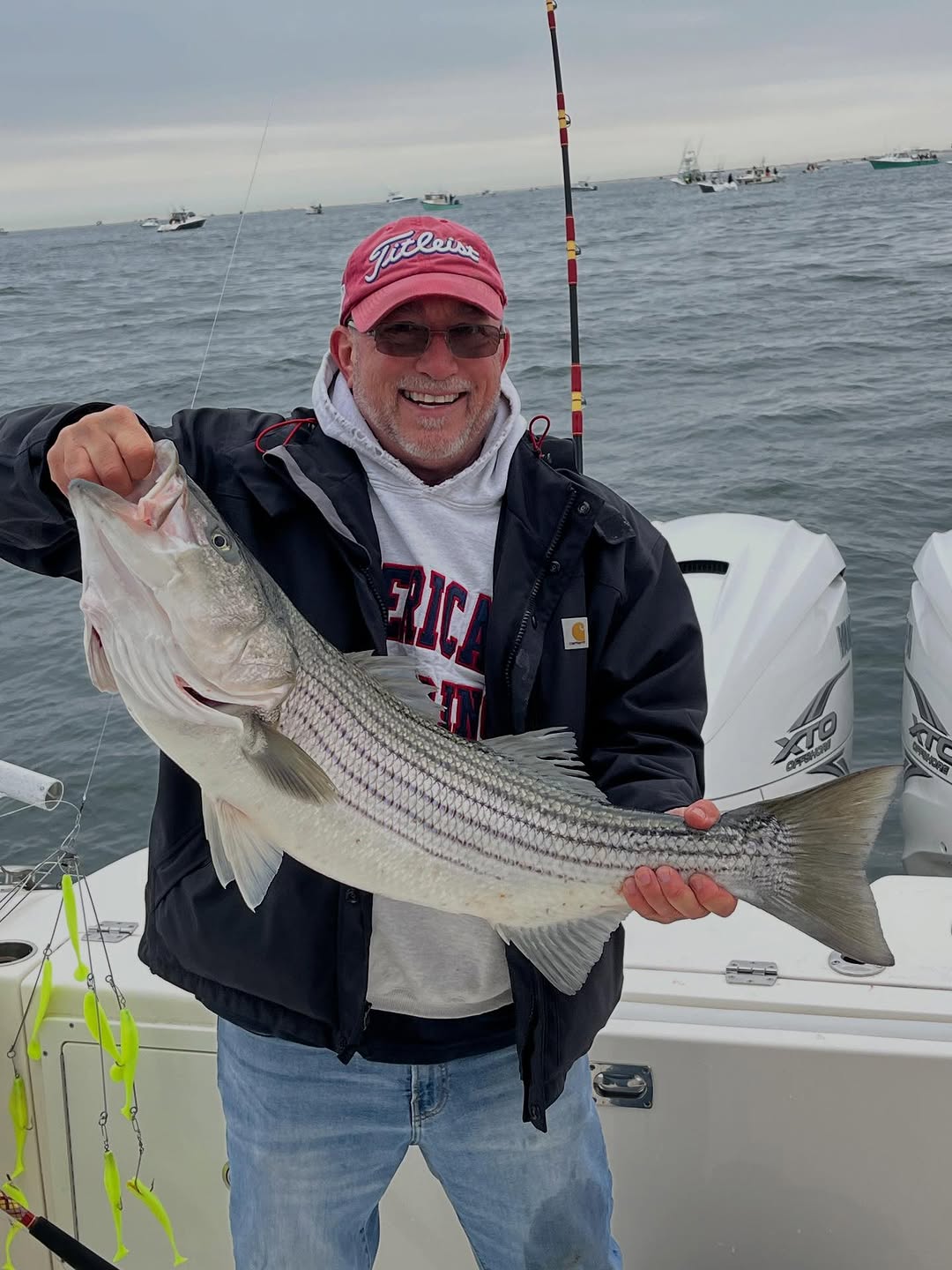 Striped bass caught in NJ