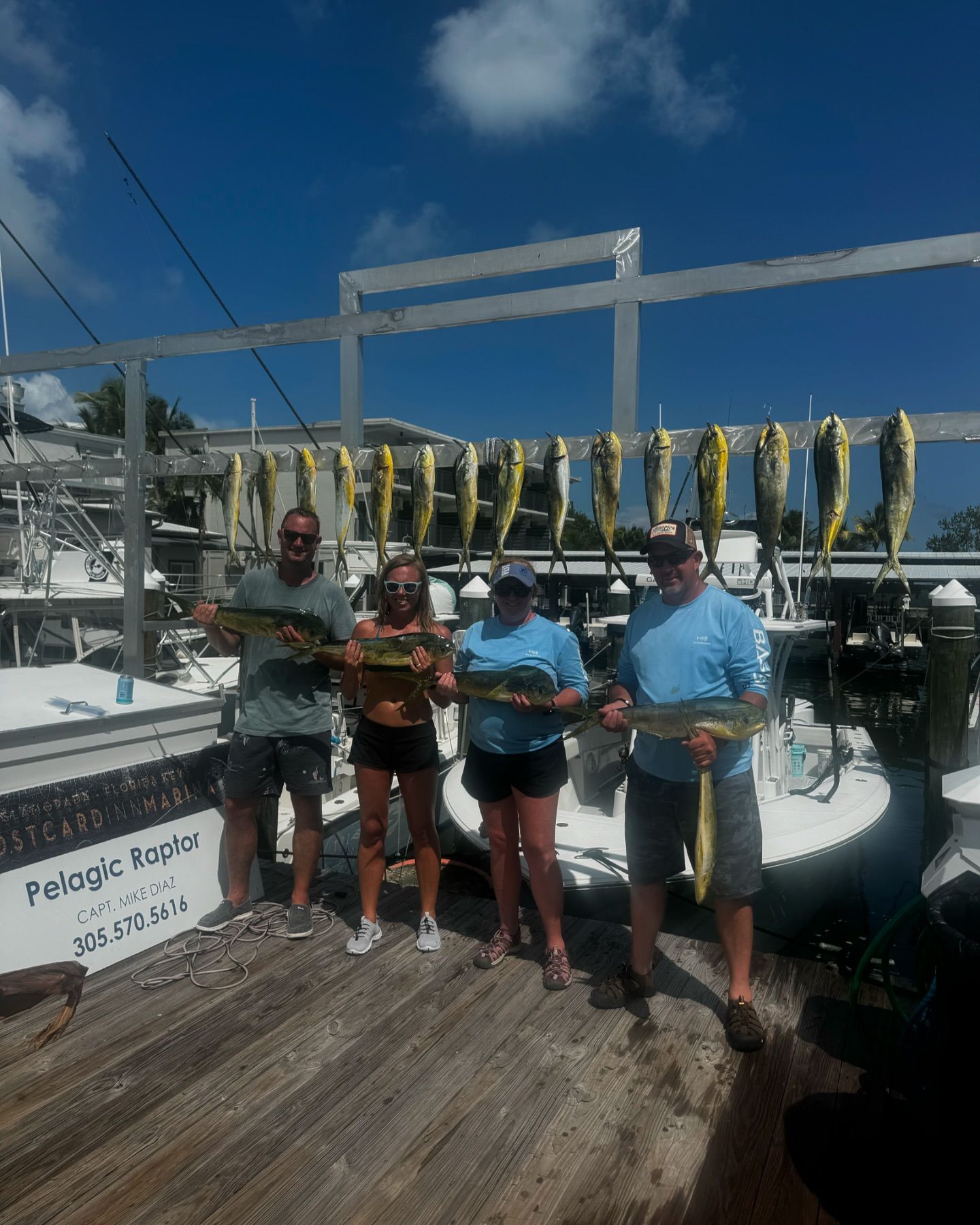 3 big fish caught while fishing and touring in FL