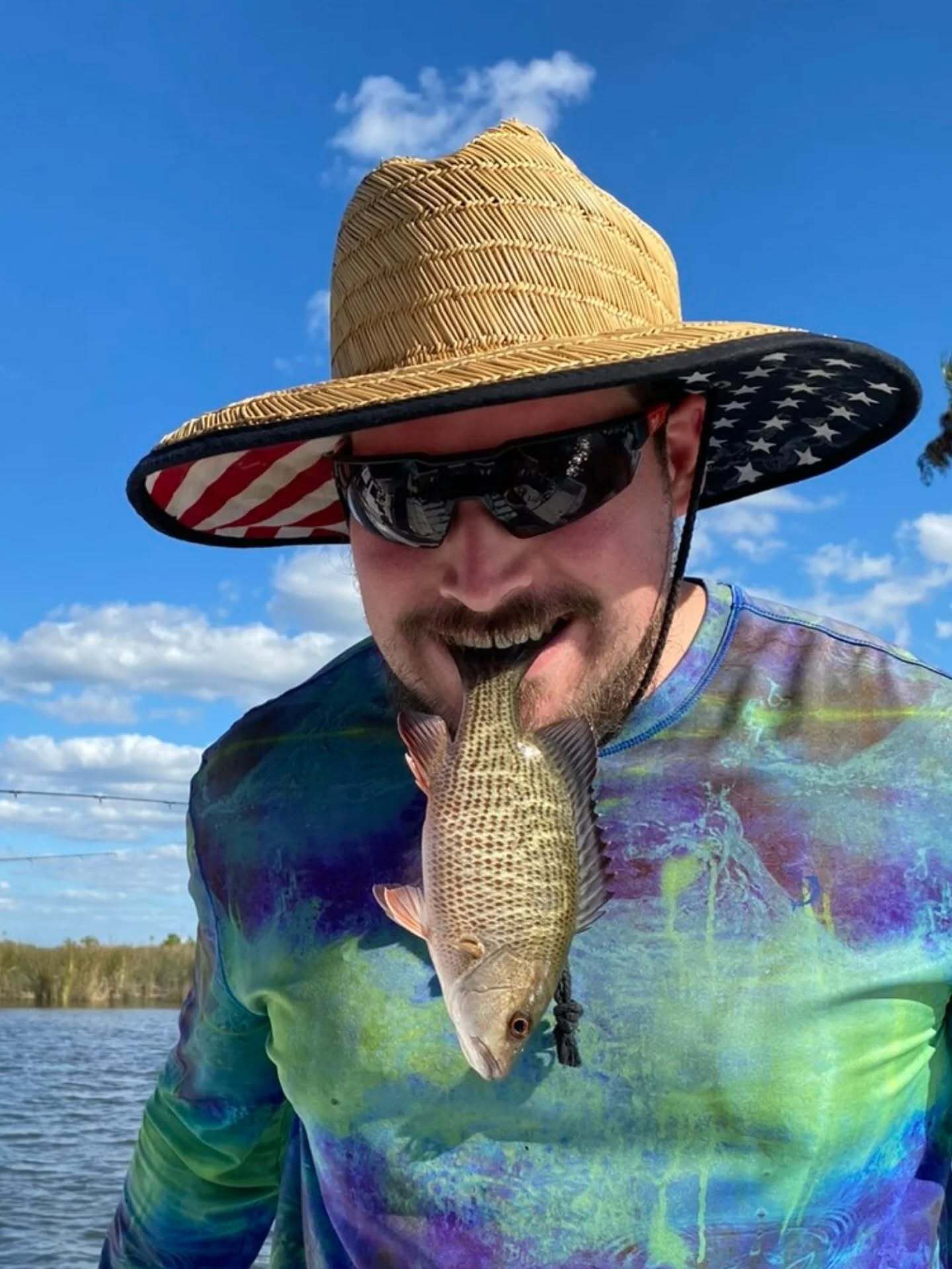 One grey snapper caught fishing in Yankeetown
