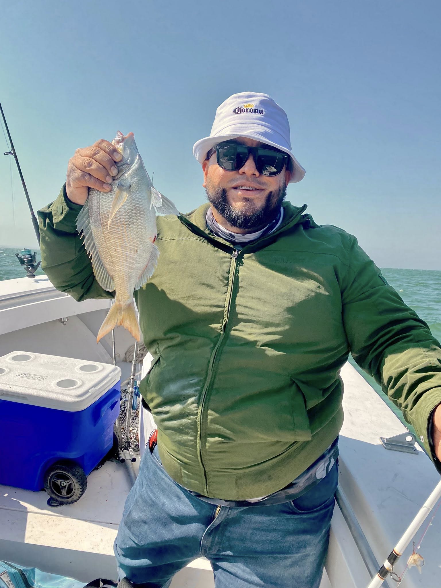 Scup fish caught while fishing in Wareham MA waters
