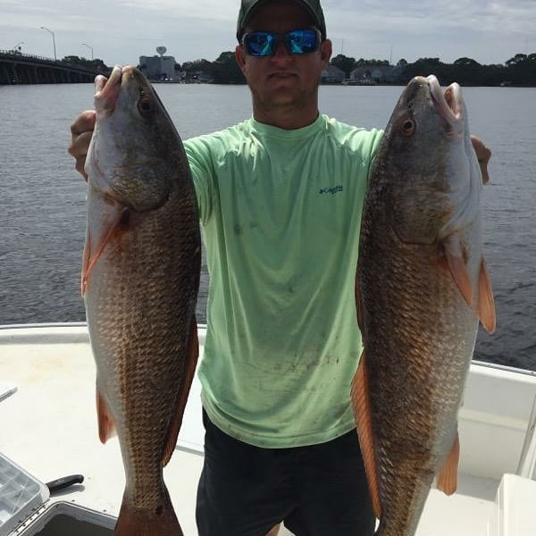 Two redfish caught in FL