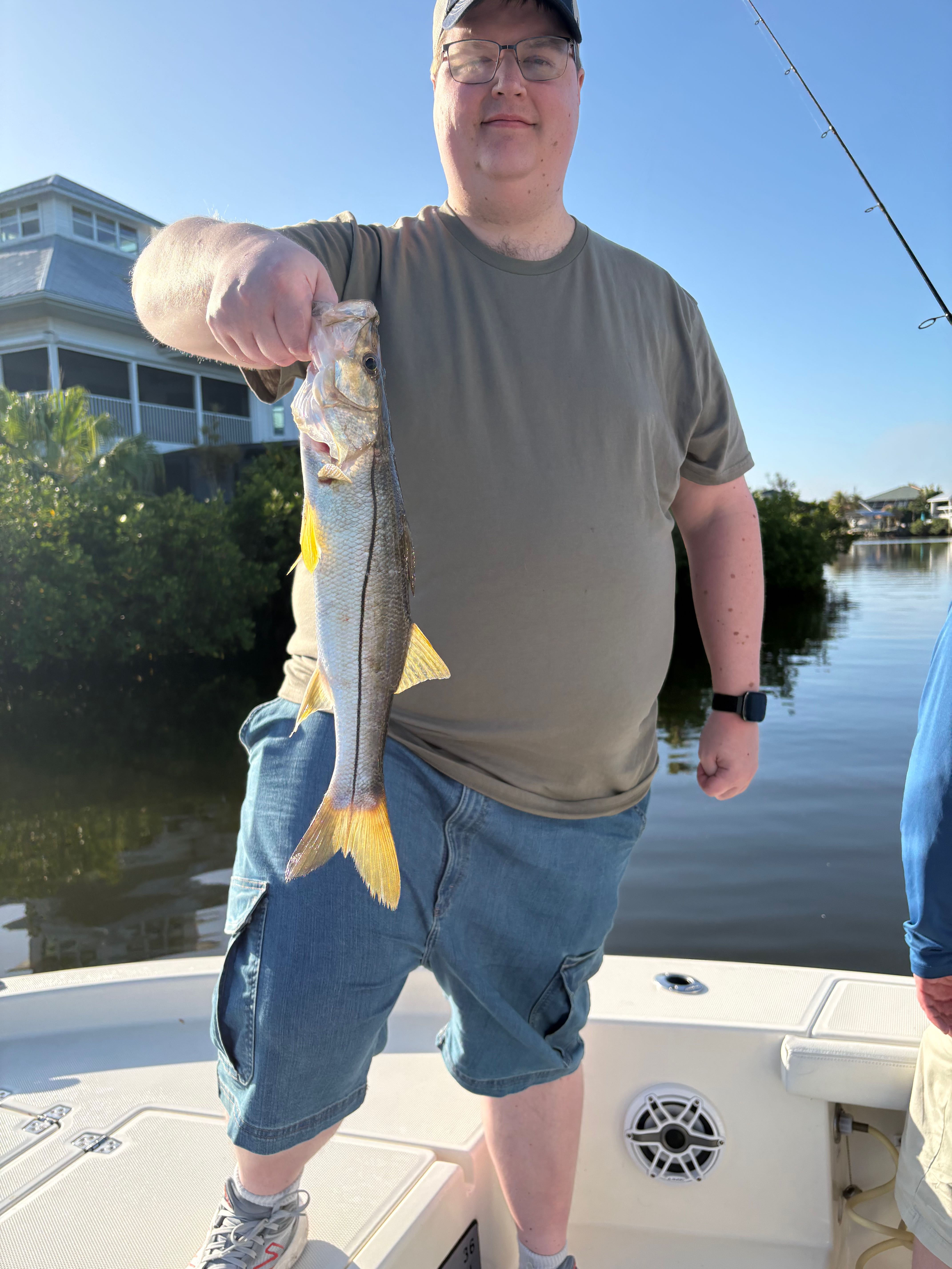 Snook caught during fishing tour in Punta Gorda Florida