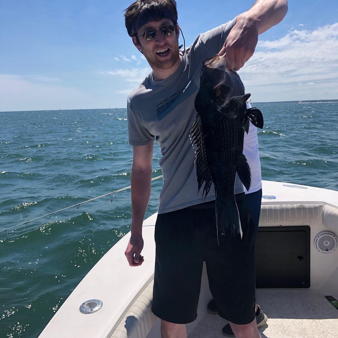 A person in Brewster enjoying a day of fishing