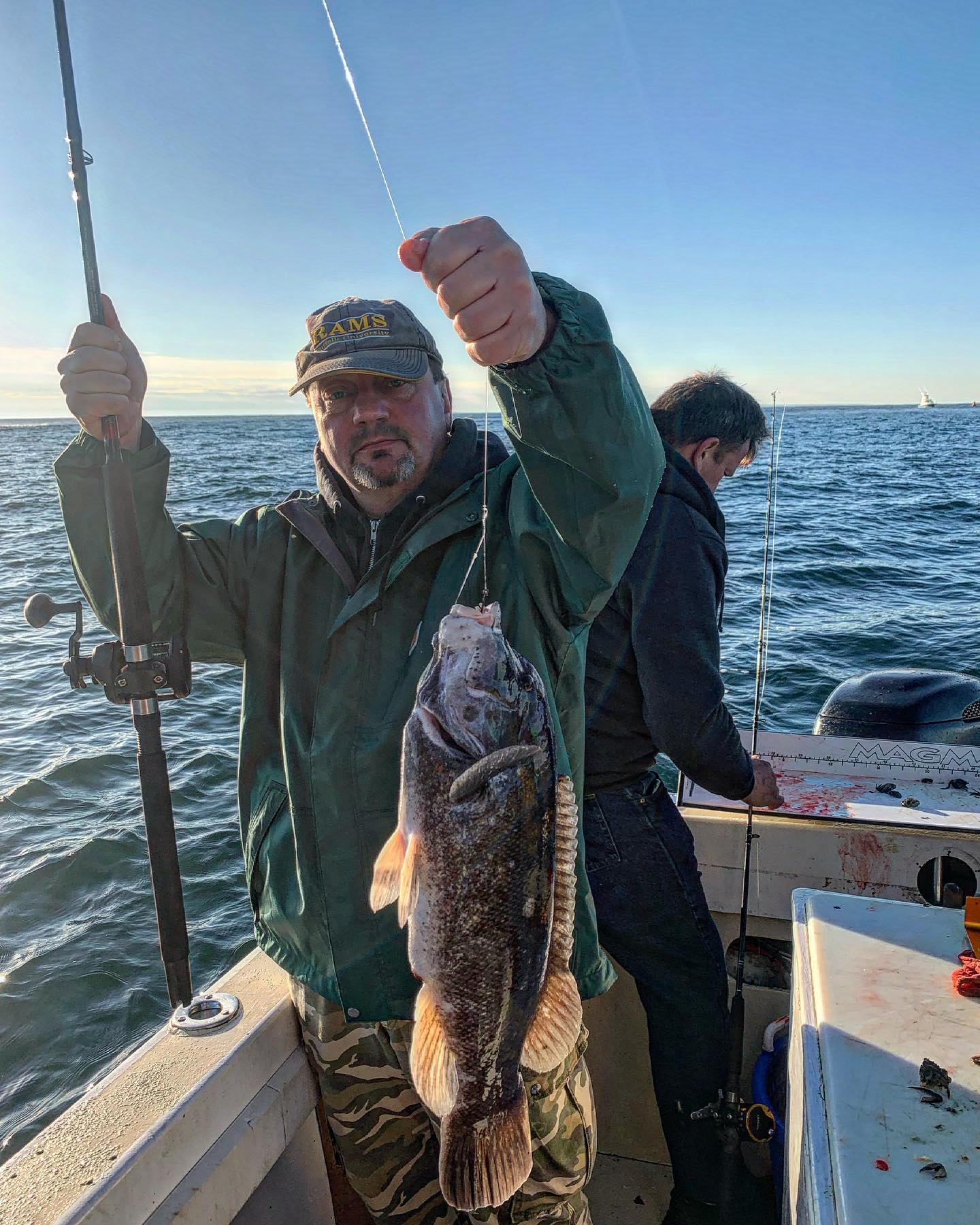 A trophy Tautog fish caught in CT