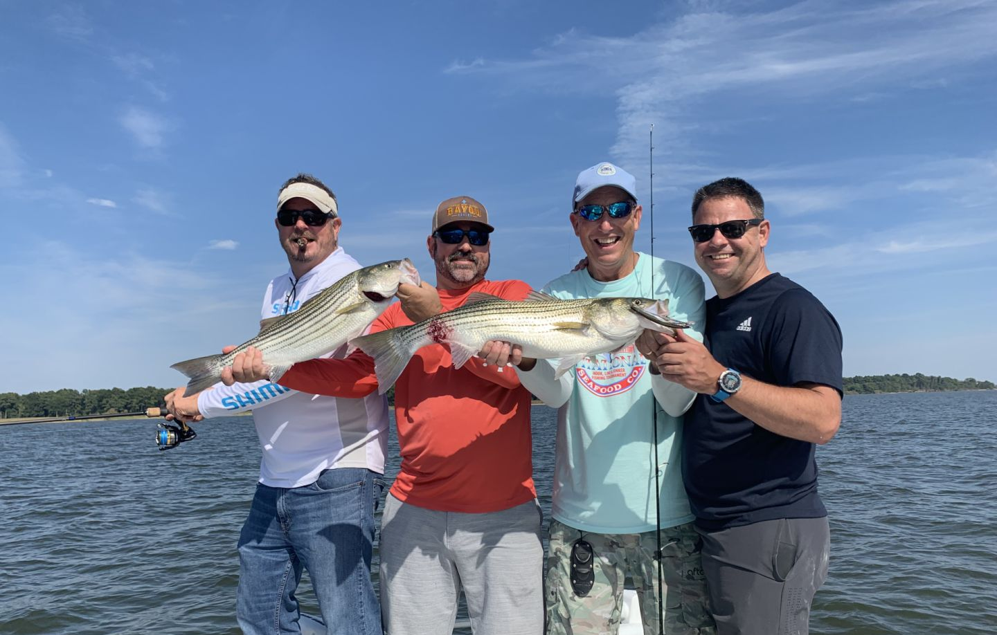 Two striped bass caught in MD