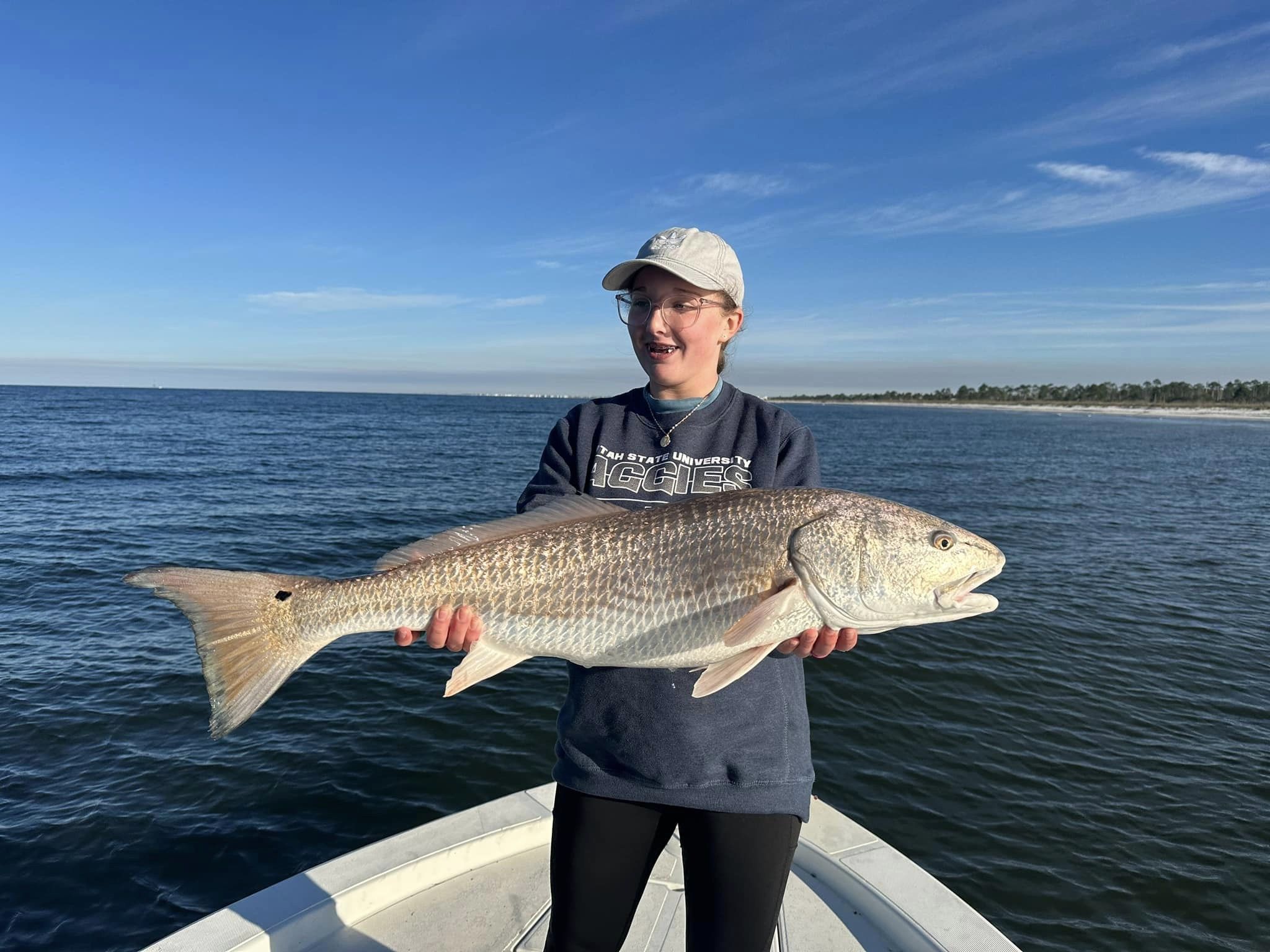 Redfish caught while fishing in FL