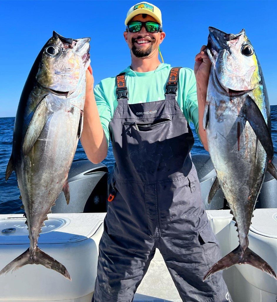 Two huge blackfin tuna caught in Charleston