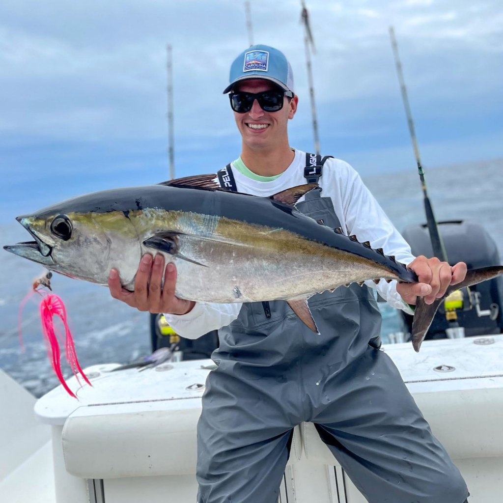 Dogtooth tuna, a big fish caught while fishing in SC