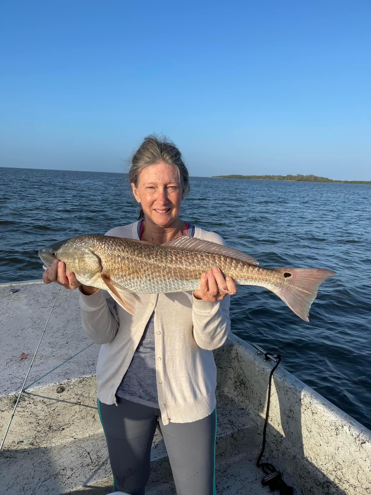 Redfish caught in Florida fishing