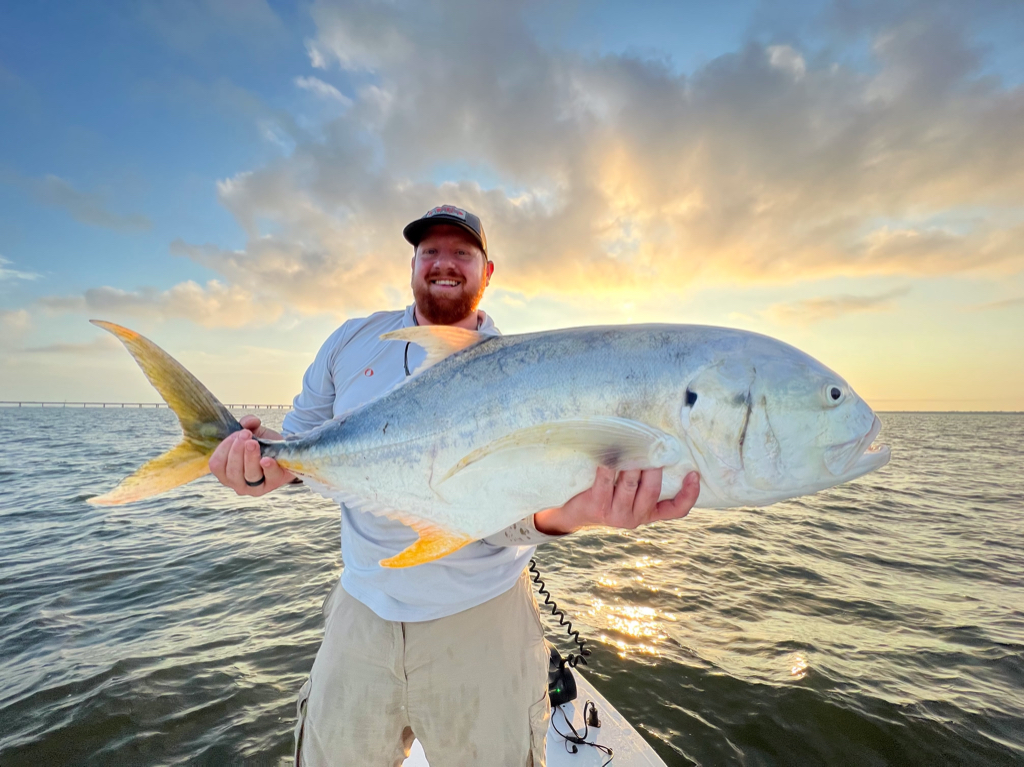 Crevalle Jack, 39 inch fish, caught in LA