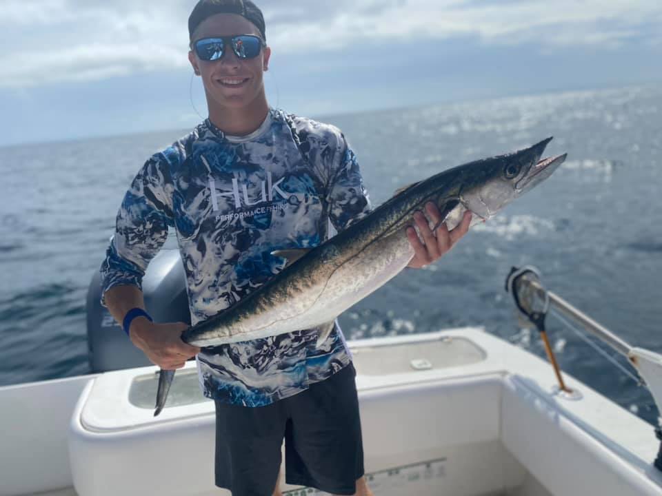 Wahoo fish caught in Mount Pleasant