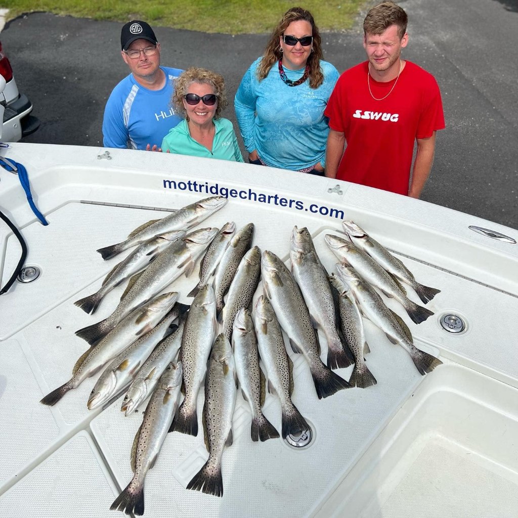 8 spotted weakfish caught in Manteo