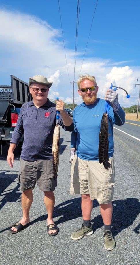 Fishing trip in MD with two people