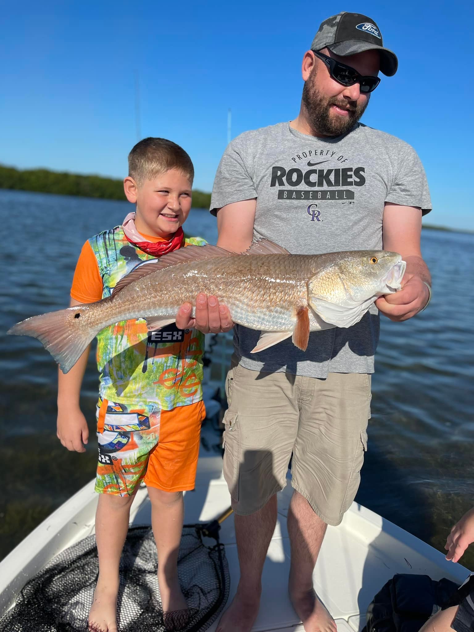 Redfish caught while fishing in FL