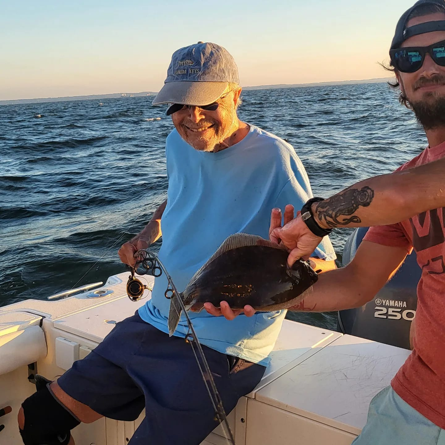 Southern Flounder caught while fishing in NJ