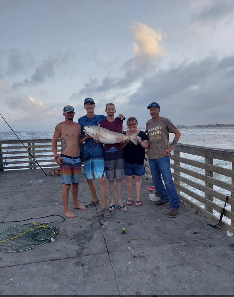 5 people fishing in TX