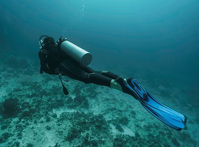 PADI Open Water referral dives in West Palm Beach - 4-dive certification program Florida
