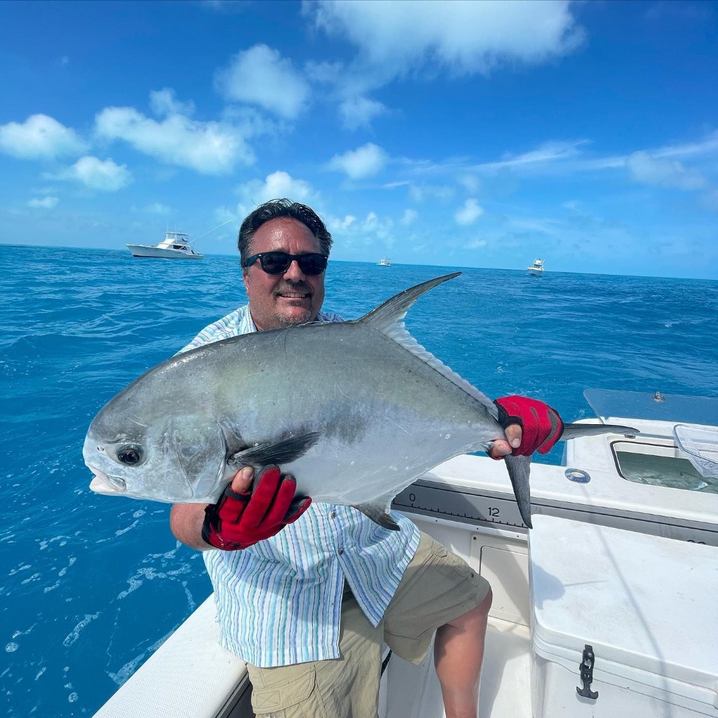 A permit fish caught in FL