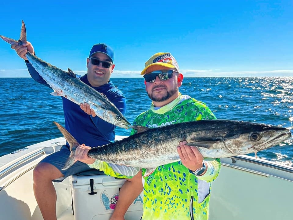 2 king mackerel caught while fishing in FL