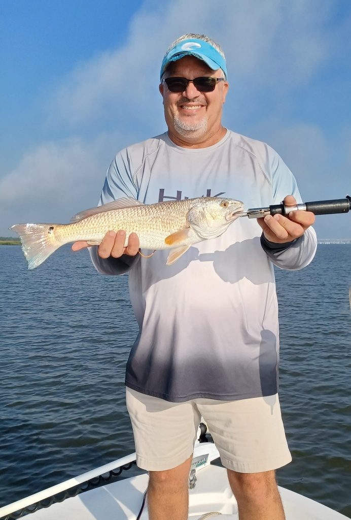 Redfish caught in Charleston