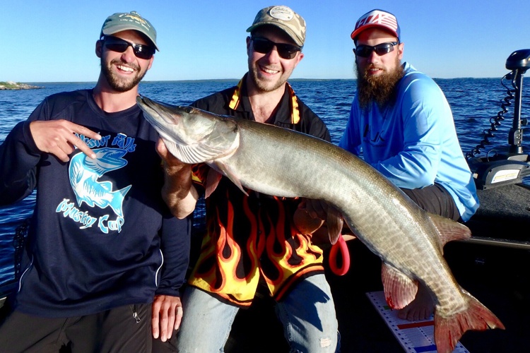 3 people fishing in MN