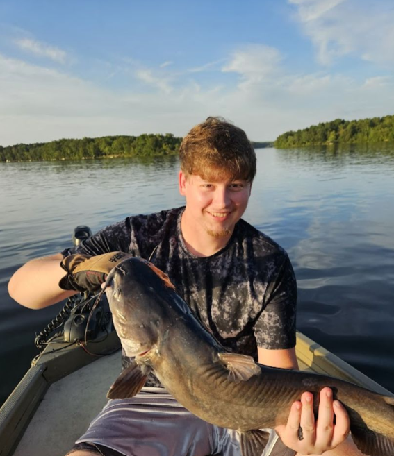 Successful angler with 20-inch fish catch in GA