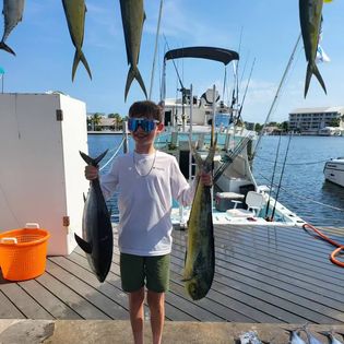 Five fish caught in Key West