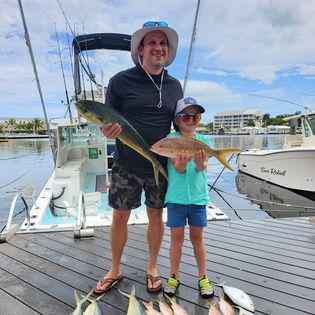 Two anglers fishing in Key West