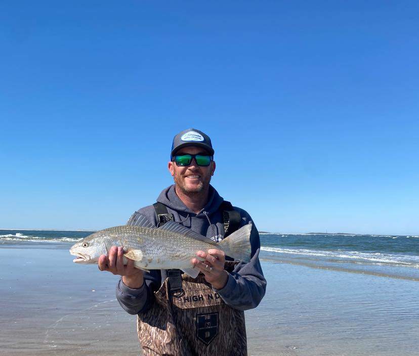 One angler in NC with a 21-inch fish