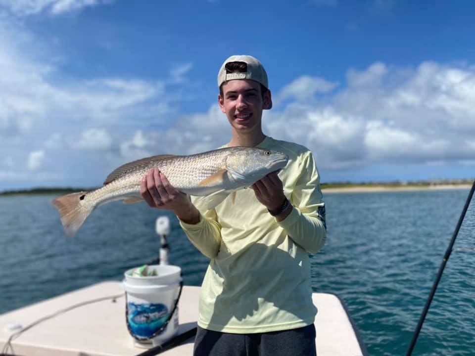 Redfish, 24-inch catch in NC