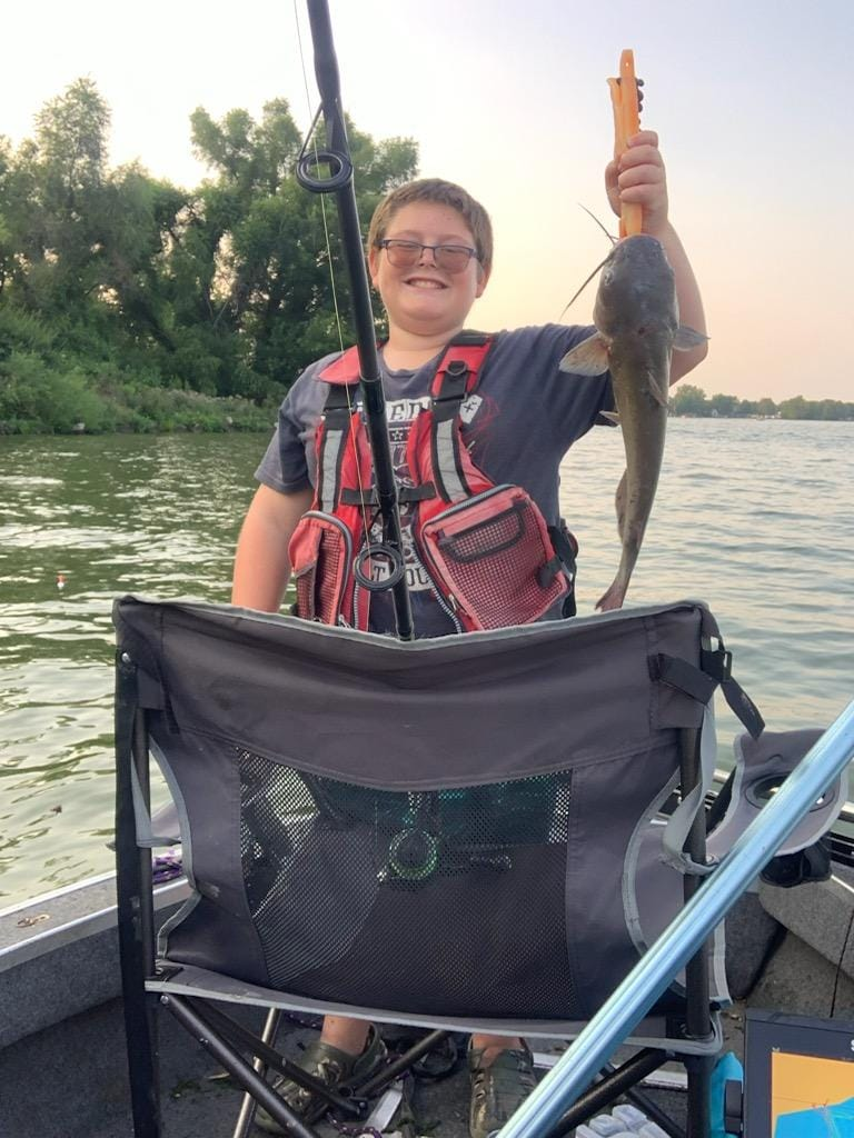 Angler fishing at Lakeside Marblehead