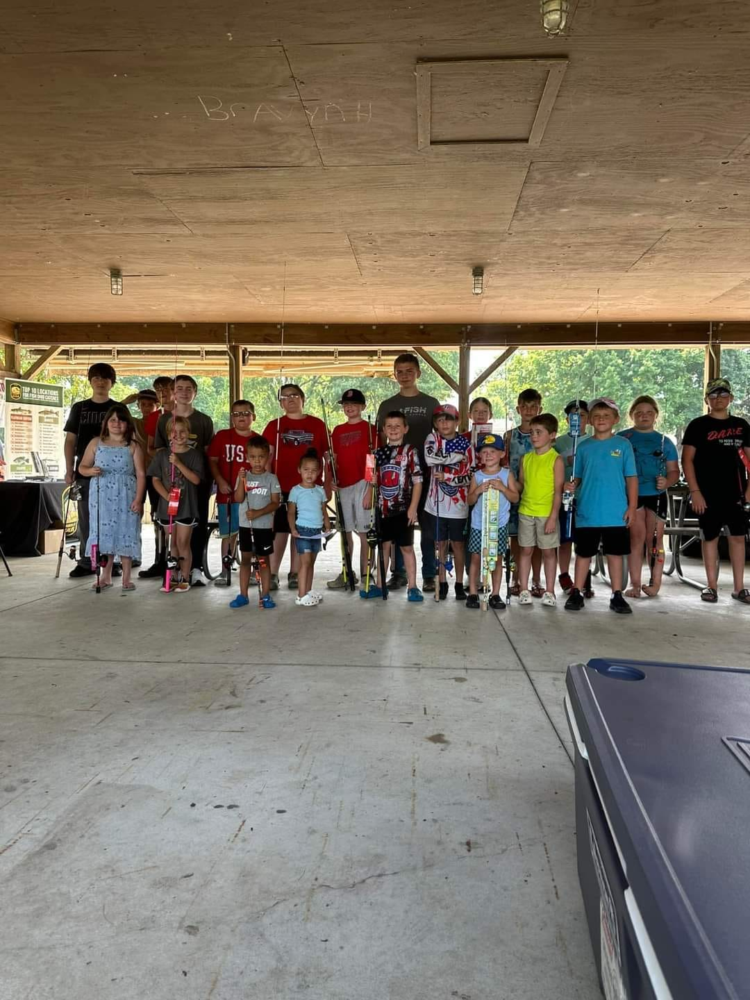 21 people enjoying fishing in OH