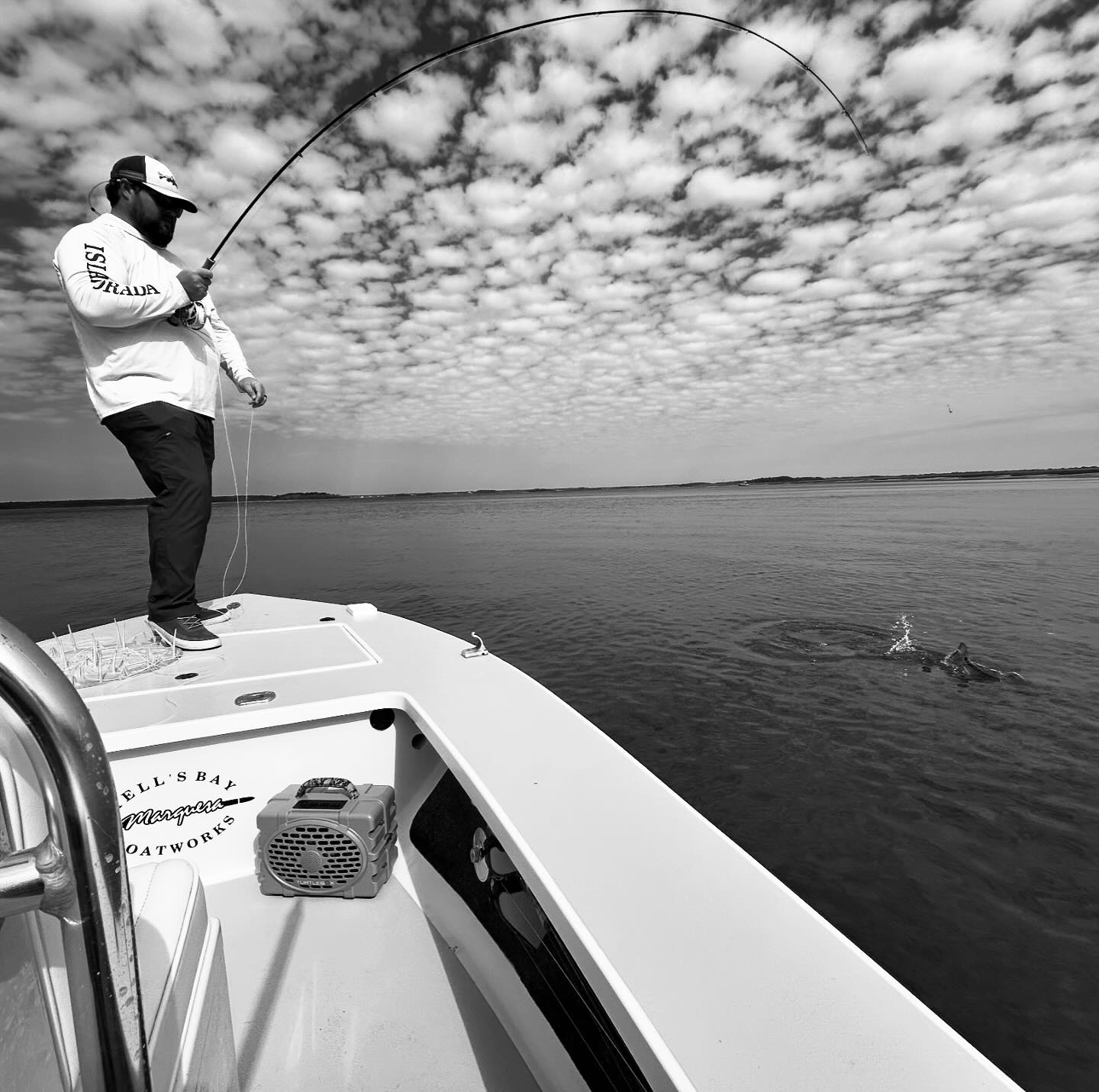 Fishing at scenic Mount Pleasant