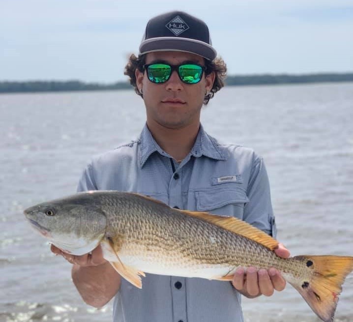 Redfish caught at Carolina Beach