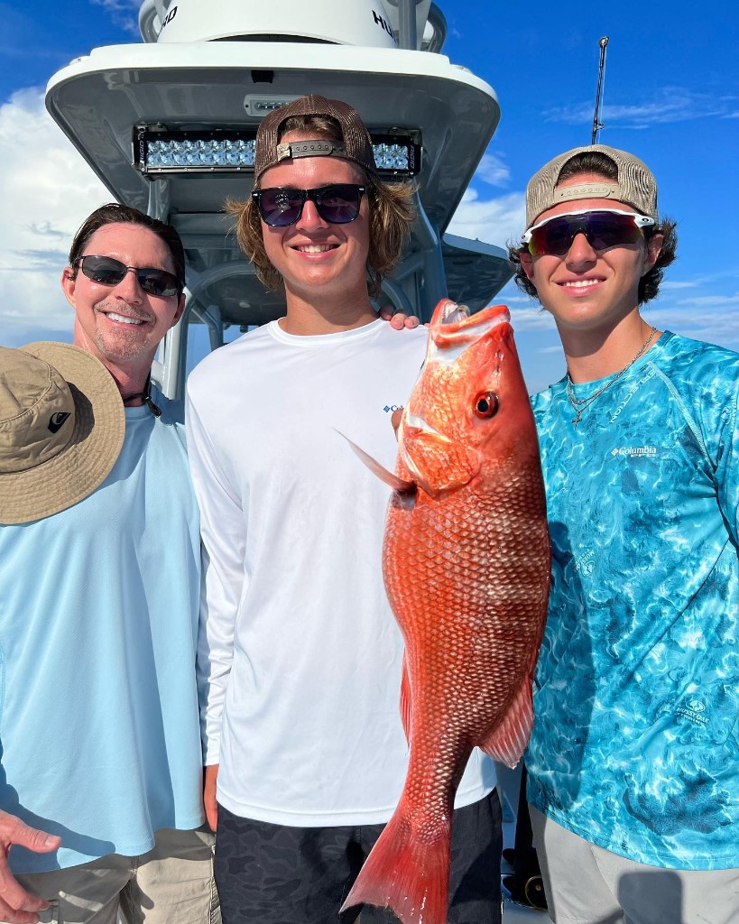 Catch of the day: Grey Snapper, 27 inches, FL