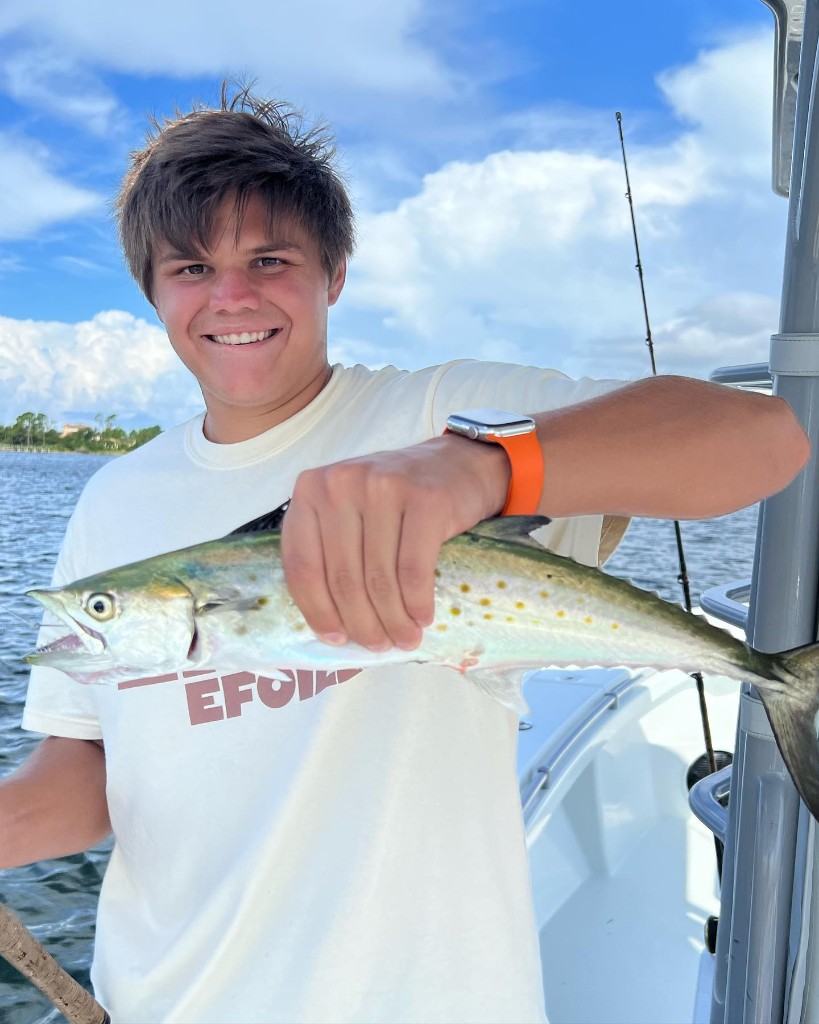 Photograph of a Spanish Mackerel caught in FL