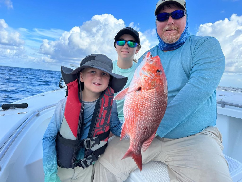 3 people fishing in FL