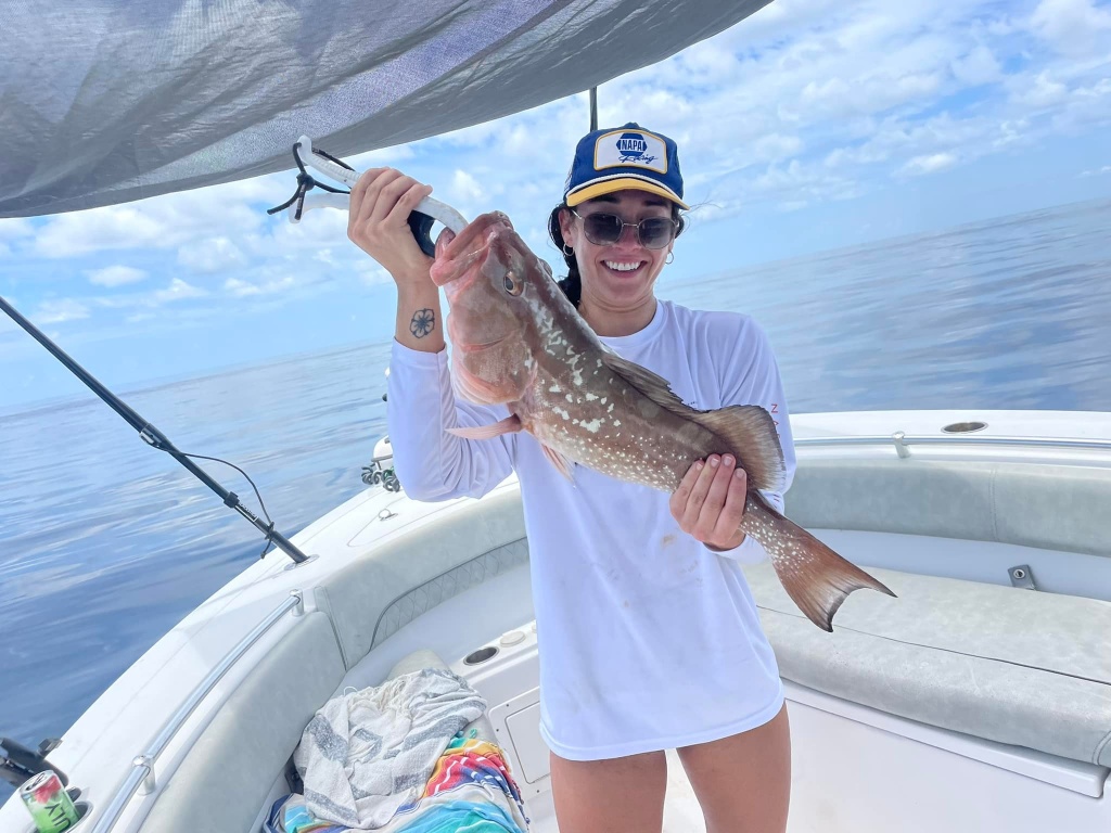 Angler with a 19-inch fish in FL
