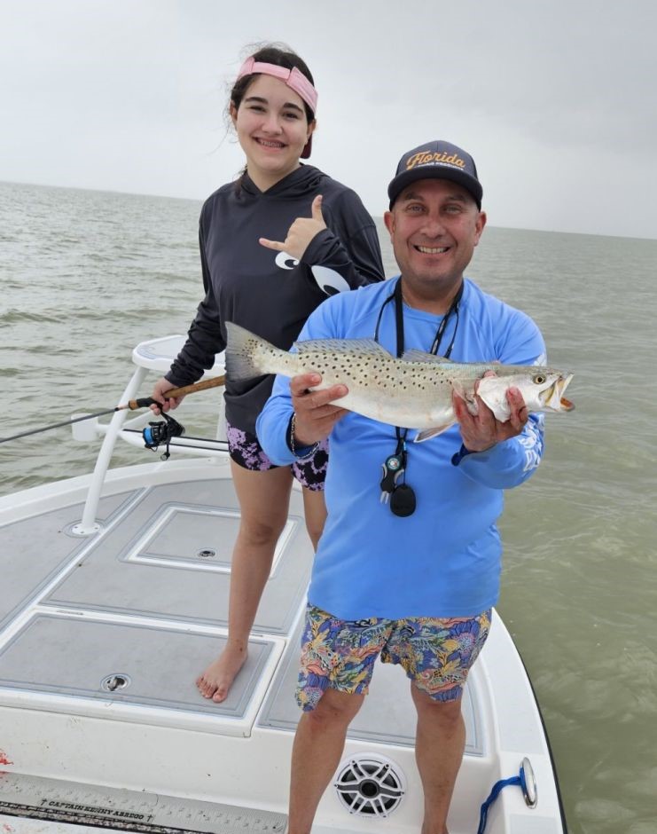 Impressive sea trout catch in TX