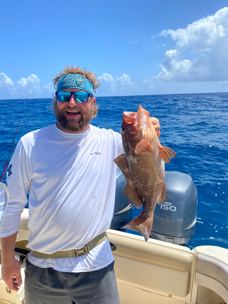 Red Grouper fish caught in FL