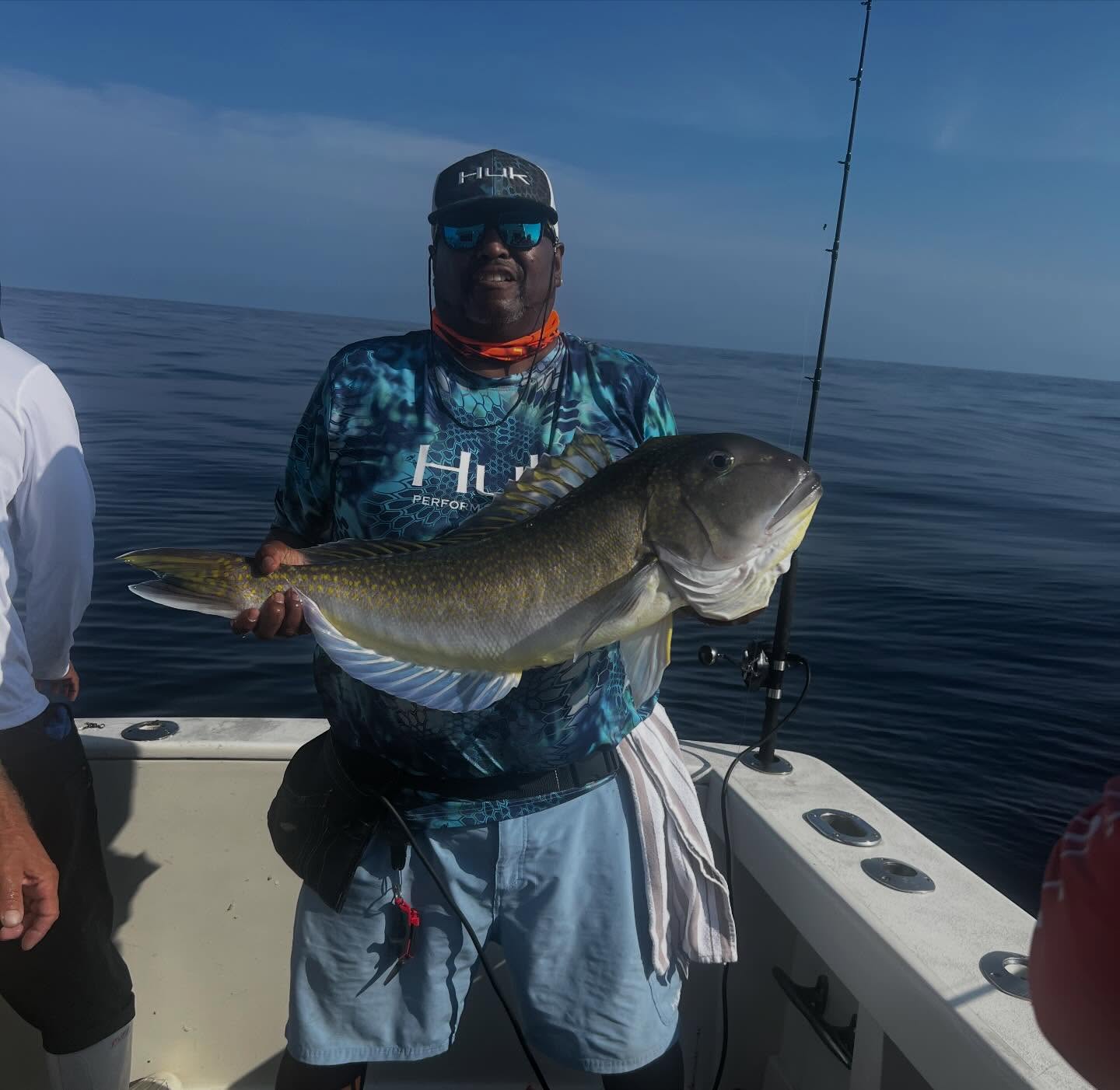 Large fish caught during fishing trip in Cape May NJ waters